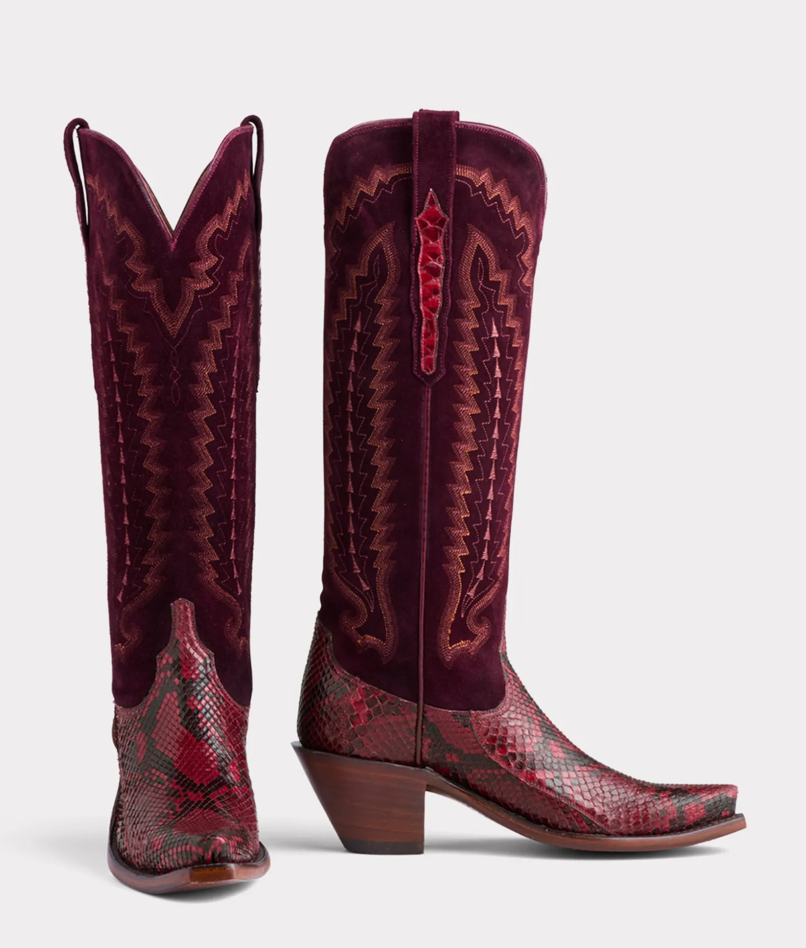 Women Lucchese Tall*Presley Exotic