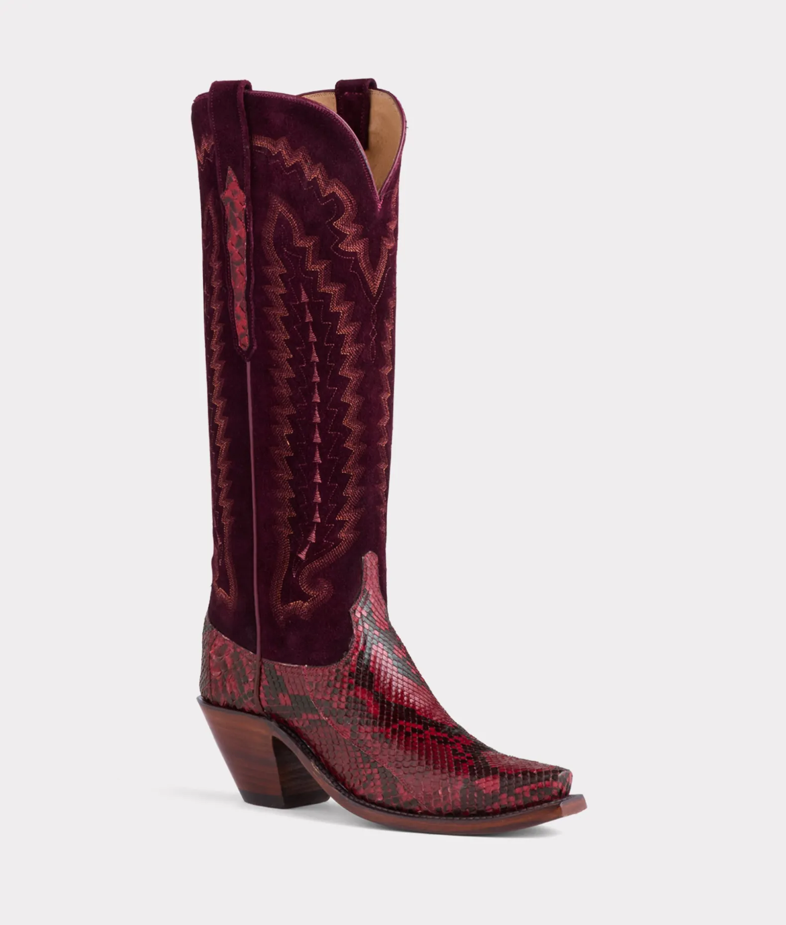Women Lucchese Tall*Presley Exotic