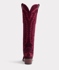 Women/BOY Lucchese Cowboy|Tall*Priscilla Suede