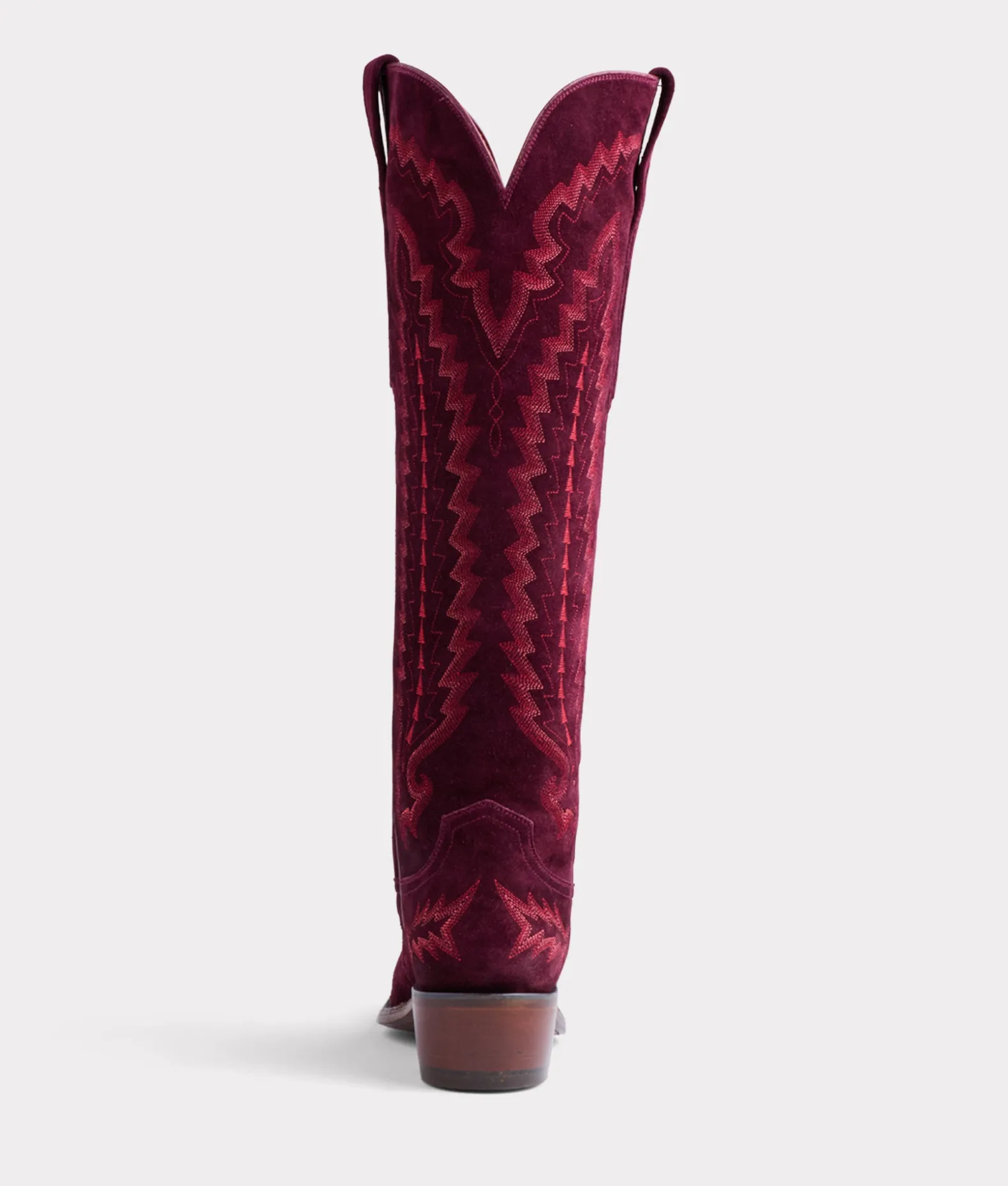Women/BOY Lucchese Cowboy|Tall*Priscilla Suede