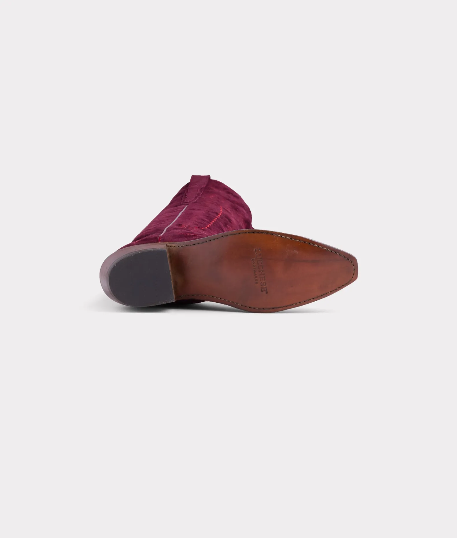 Women/BOY Lucchese Cowboy|Tall*Priscilla Suede