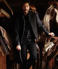 Lucchese Outerwear*Quilted Suede Vest