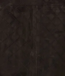Lucchese Outerwear*Quilted Suede Vest