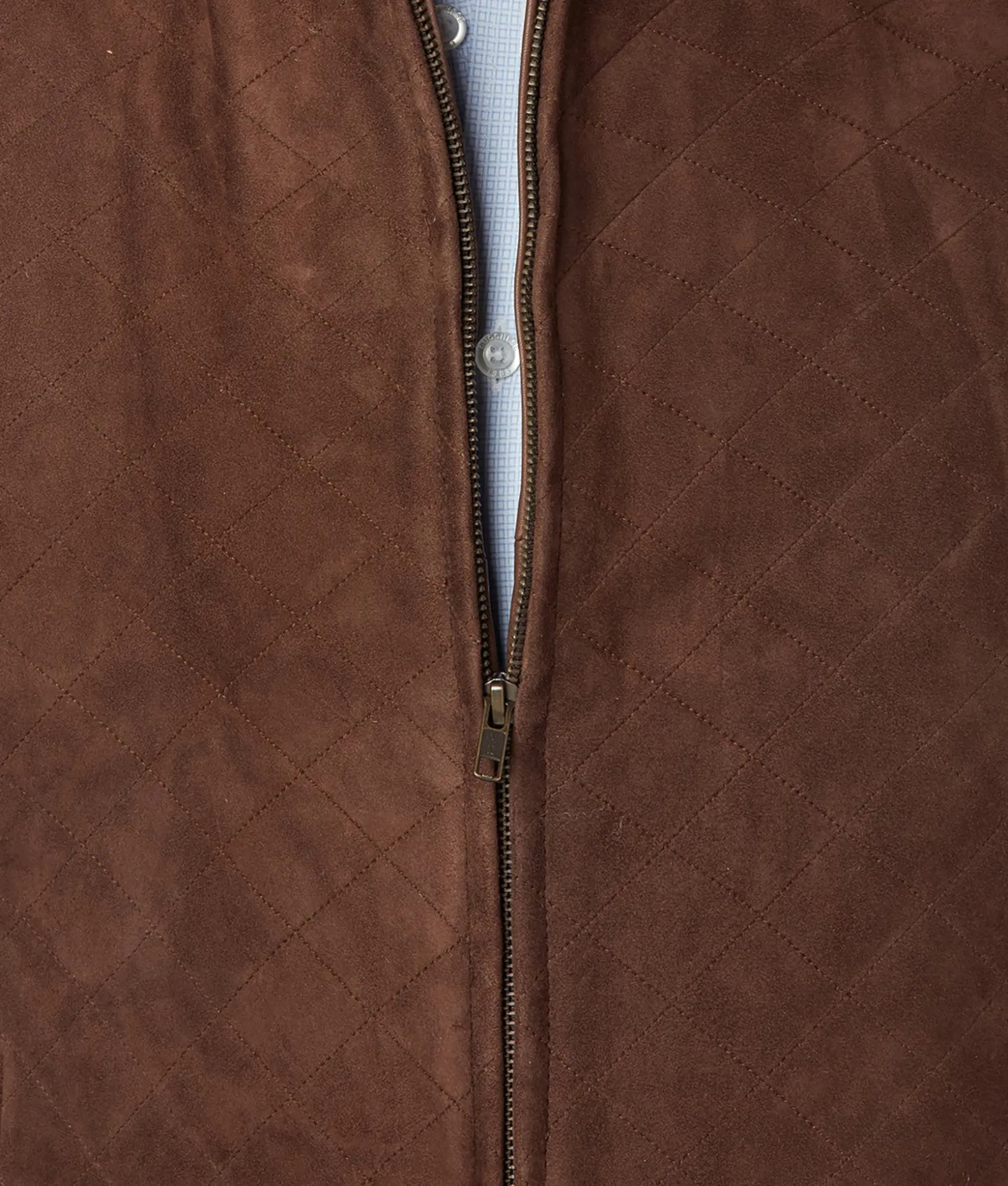 Lucchese Outerwear*Quilted Suede Vest