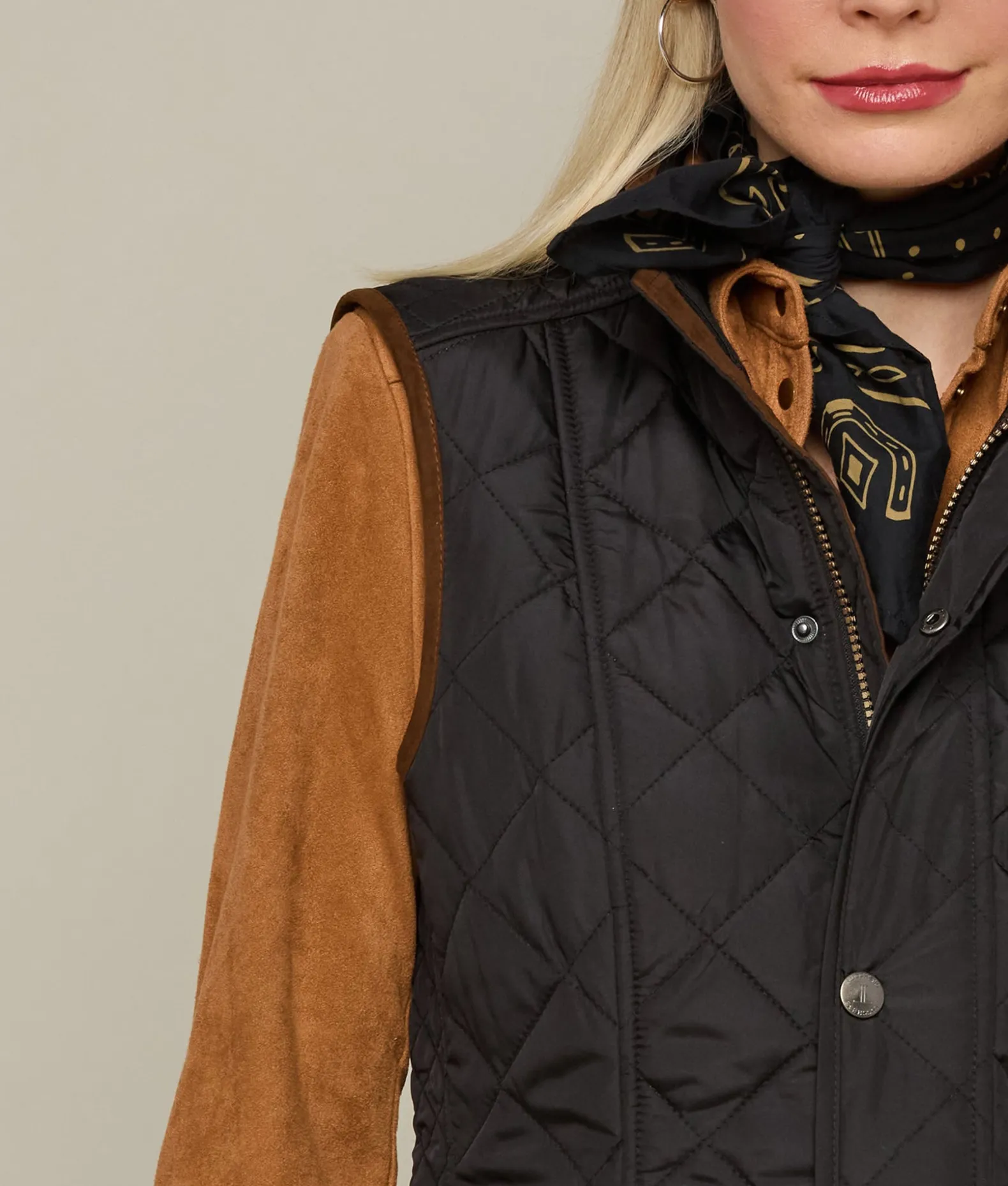 Women Lucchese Outerwear*Quilted Vest