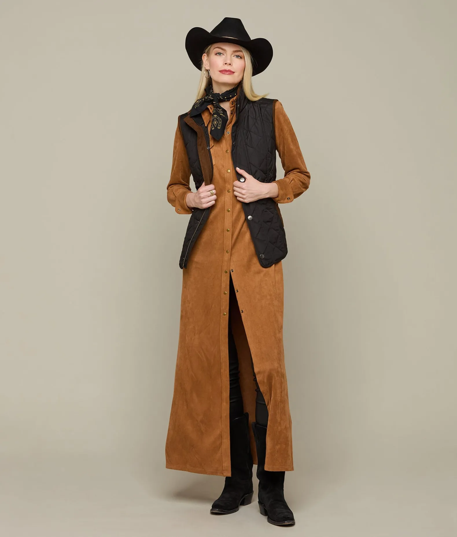 Women Lucchese Outerwear*Quilted Vest