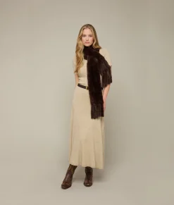 Women Lucchese Scarves*Rabbit Fur Scarf