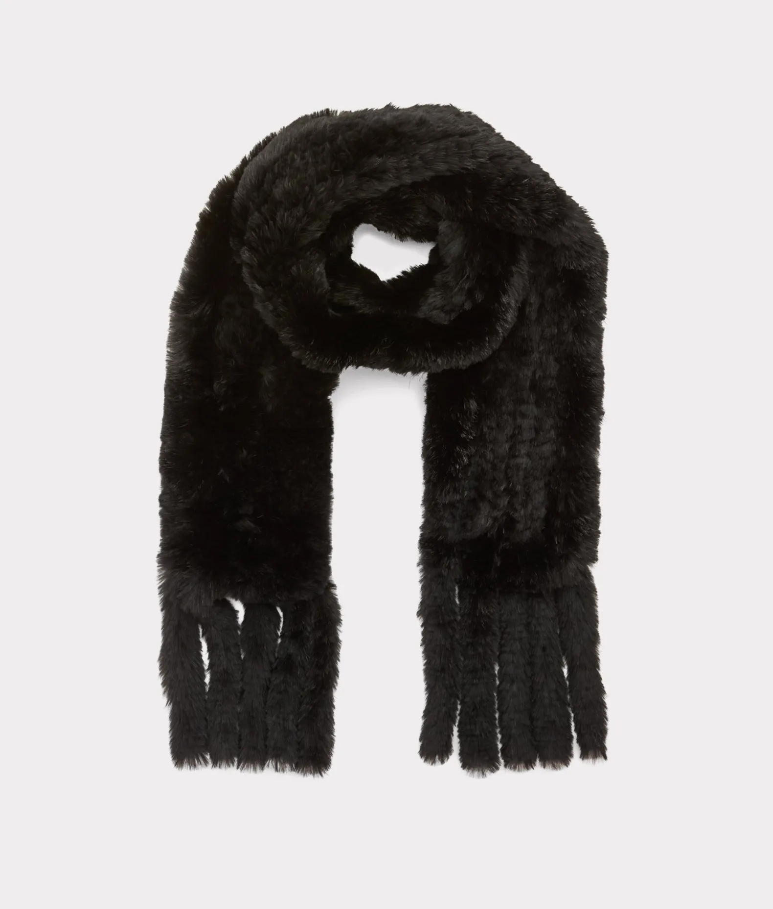 Women Lucchese Scarves*Rabbit Fur Scarf