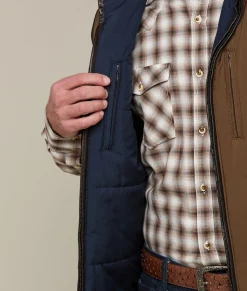Lucchese Outerwear*Reversible Microfiber Vest
