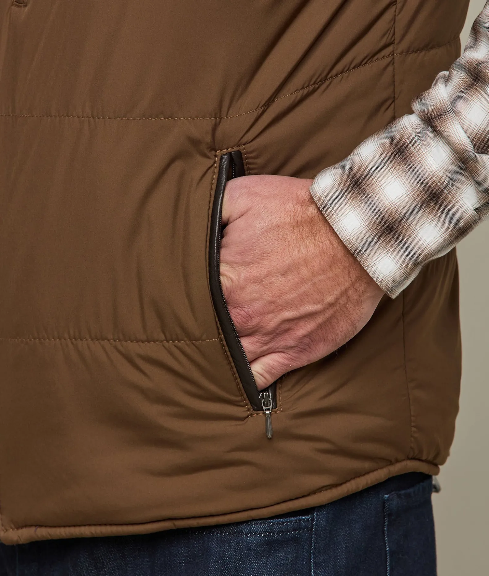 Lucchese Outerwear*Reversible Microfiber Vest