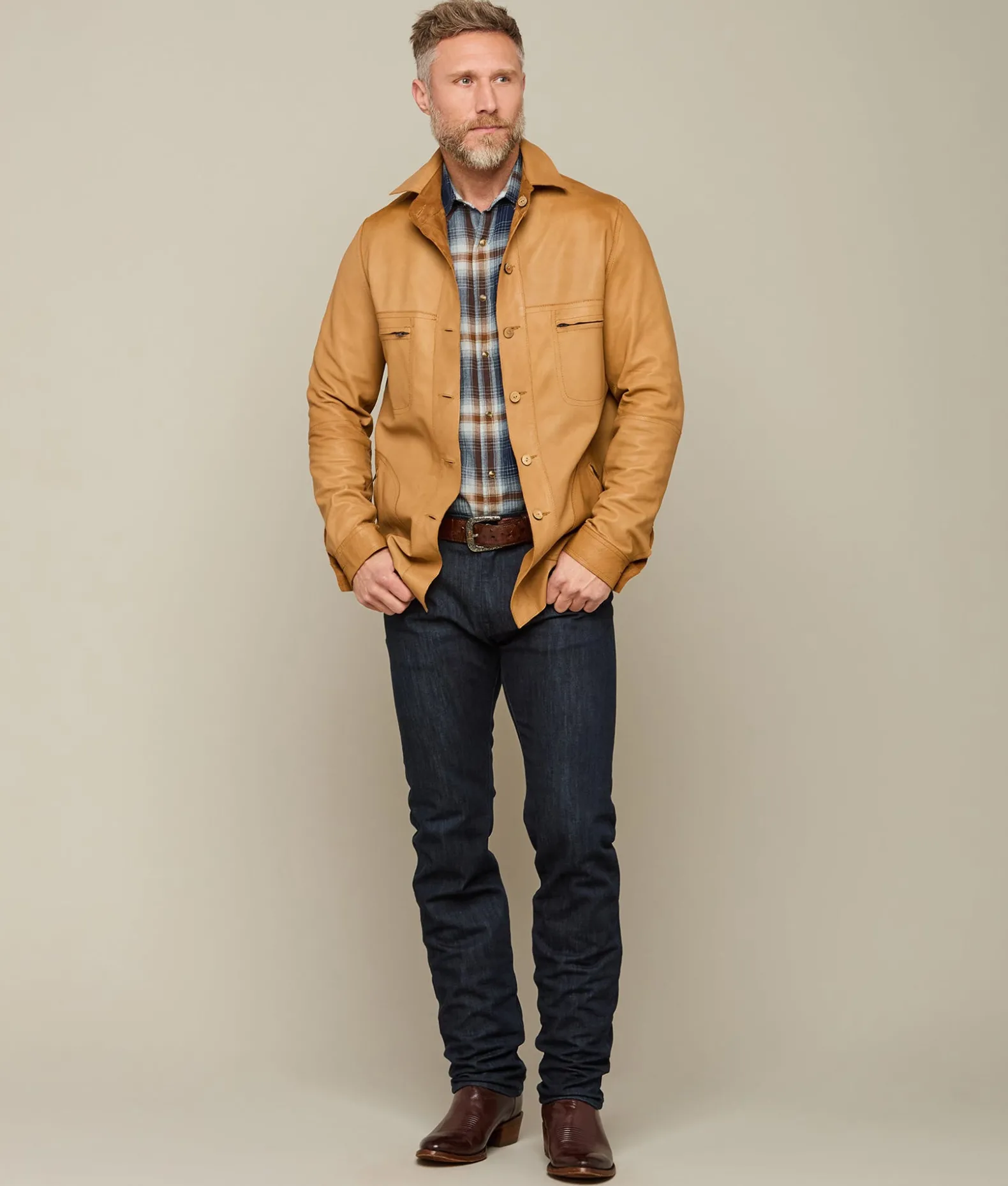 Lucchese Outerwear*Reversible Shacket