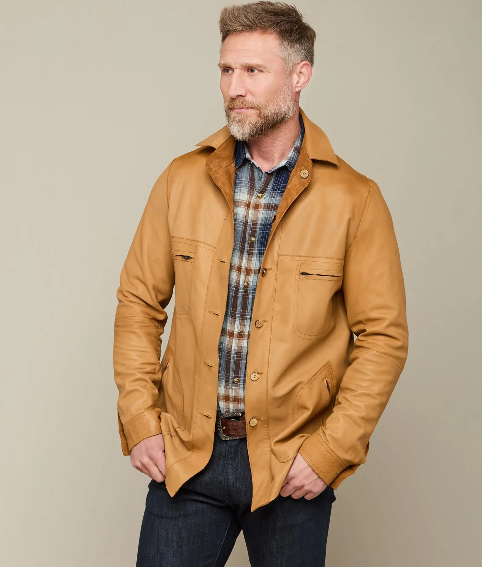 Lucchese Outerwear*Reversible Shacket