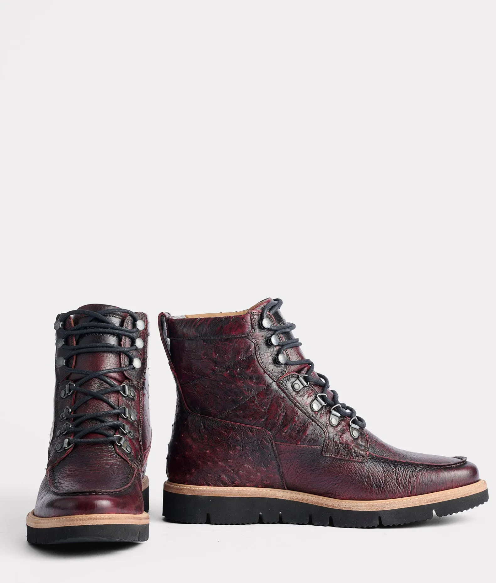 Lucchese After Ride*Ridgeline Exotic Lace Up Boot