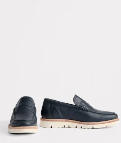 Lucchese After Ride*Ridgeline Exotic Penny Loafer