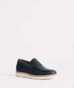 Lucchese After Ride*Ridgeline Exotic Penny Loafer