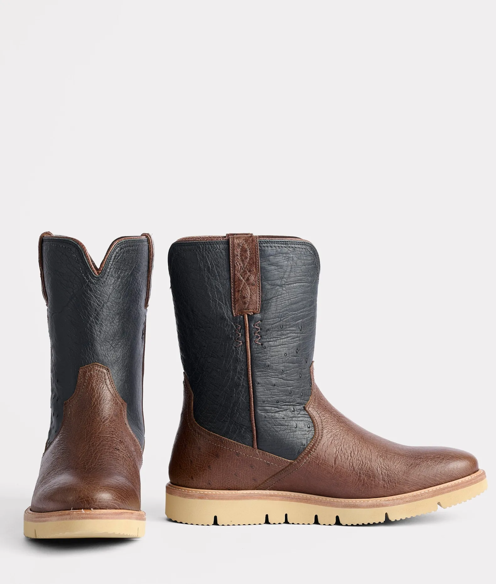 Lucchese Barn Boots*Ridgeline Exotic Pull On