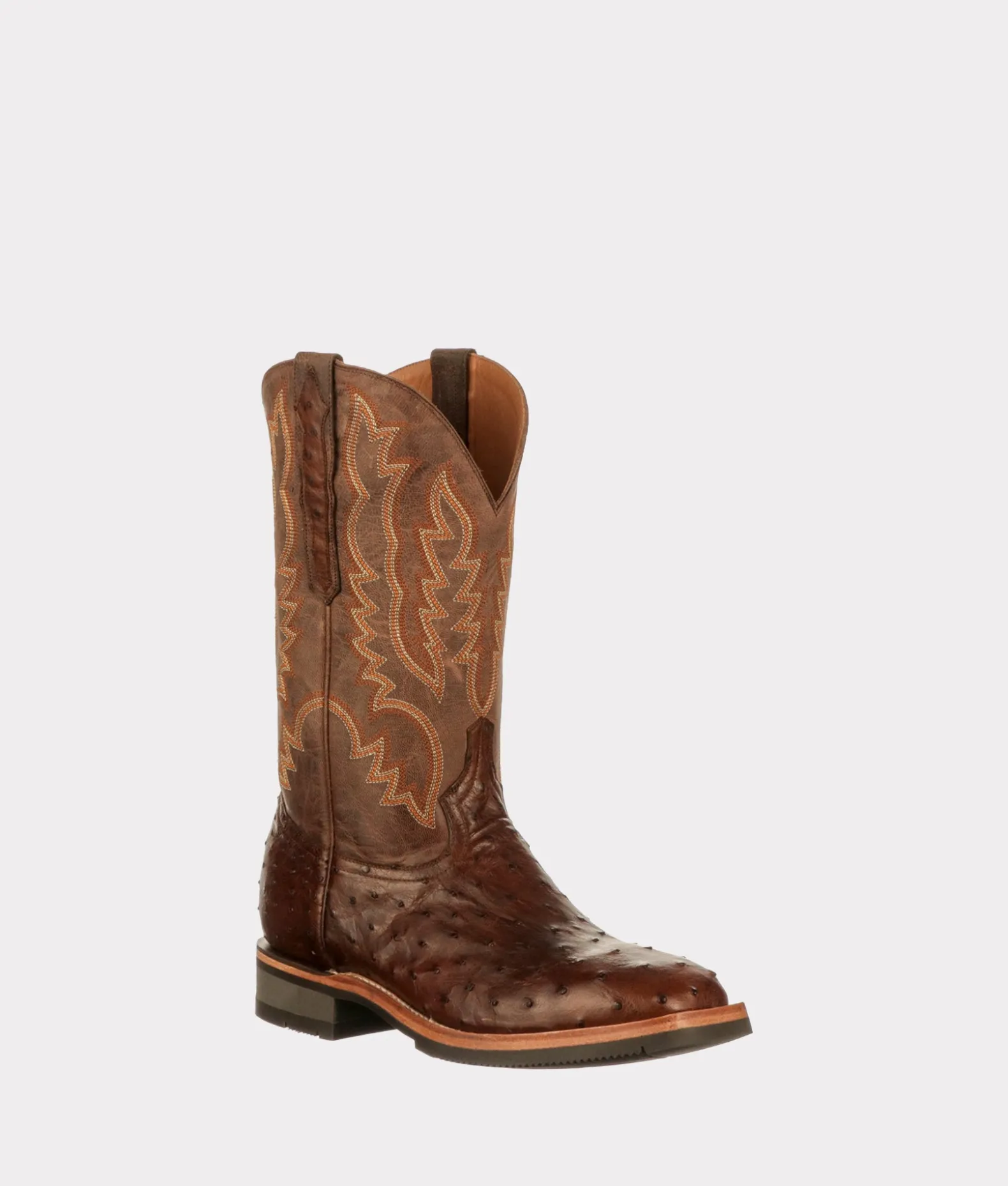 Lucchese Horseman|Barn Boots*Rowdy Ostrich