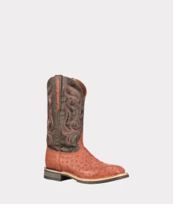 Lucchese Barn Boots|Horseman*Rowdy Ostrich