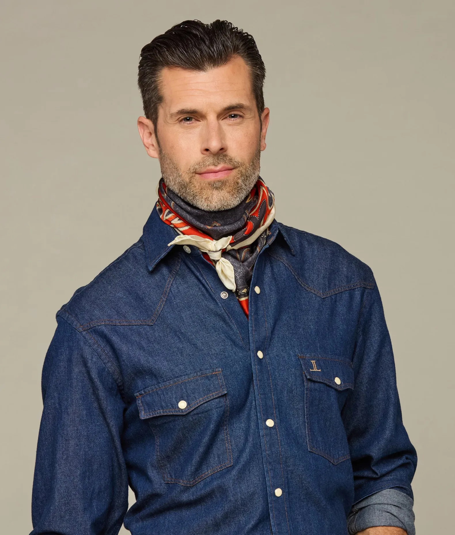 Women Lucchese Scarves|Scarves*Saddle Scarf