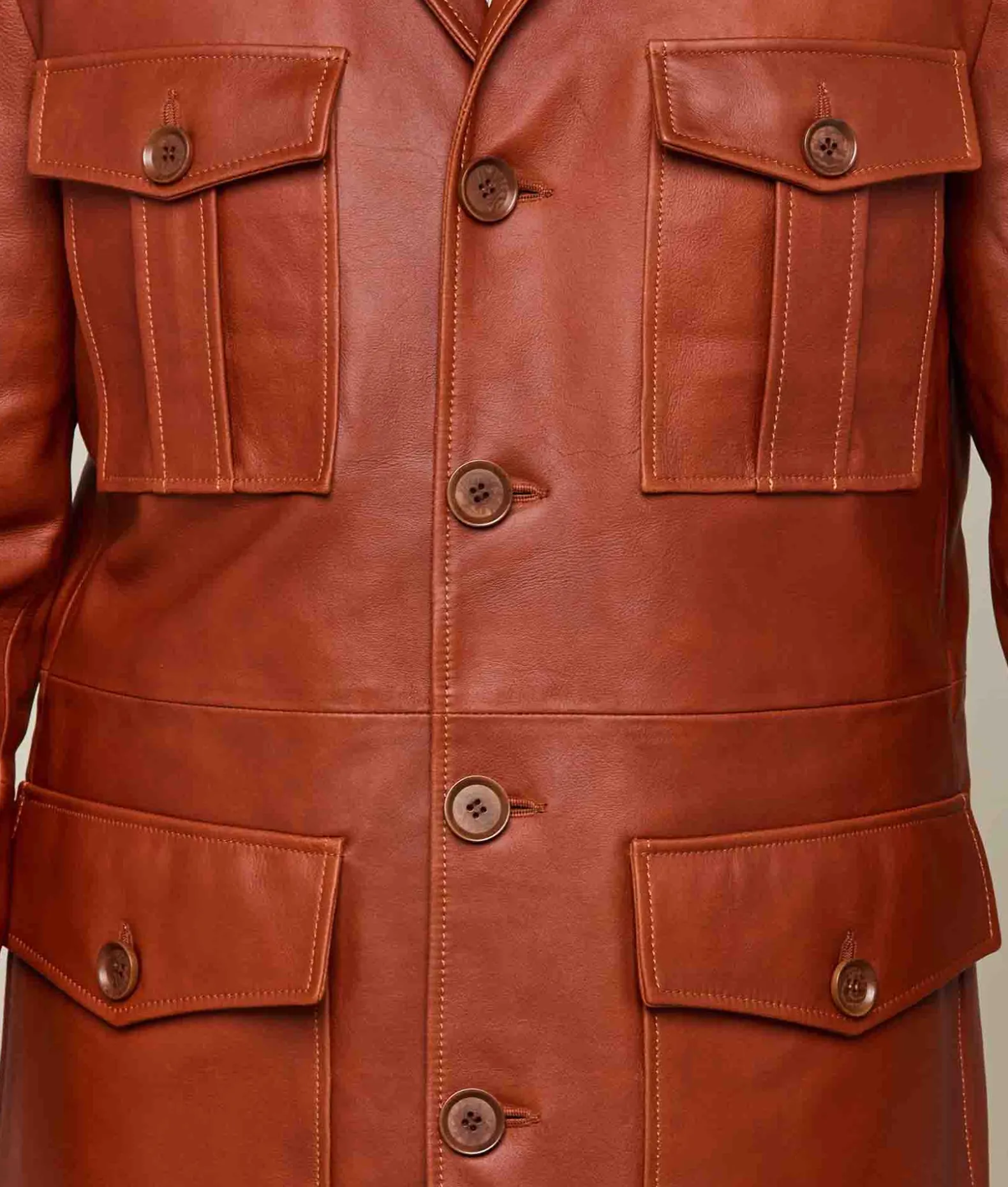 Lucchese Outerwear*Safari Leather Jacket