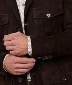 Lucchese Outerwear*Safari Suede Jacket