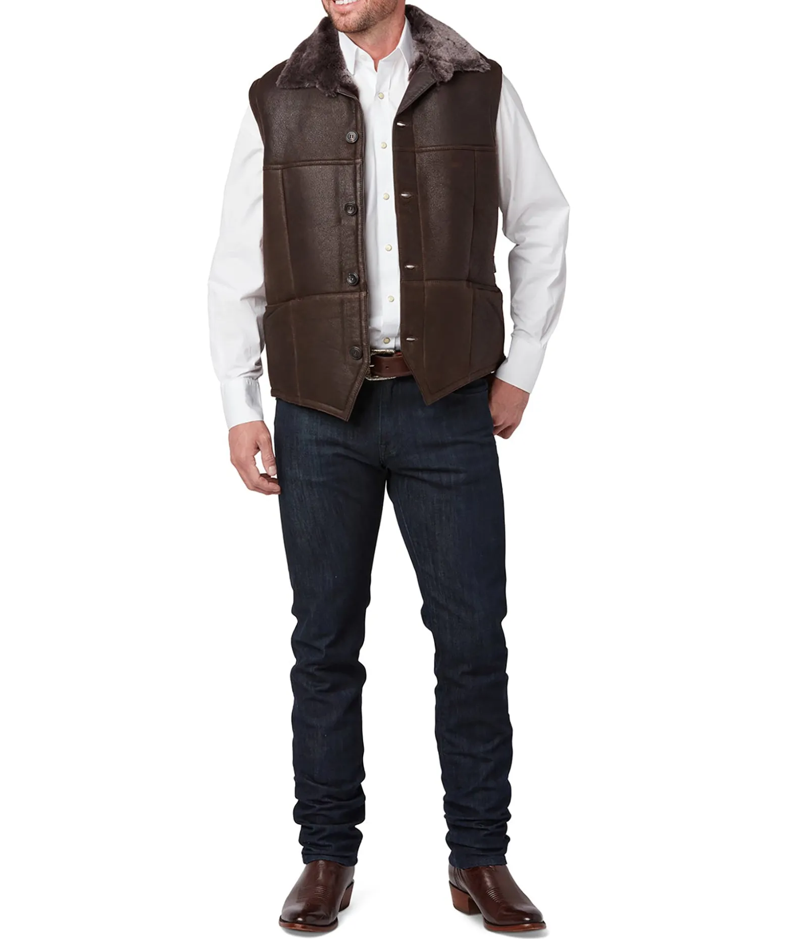 Lucchese Outerwear*Shearling Vest