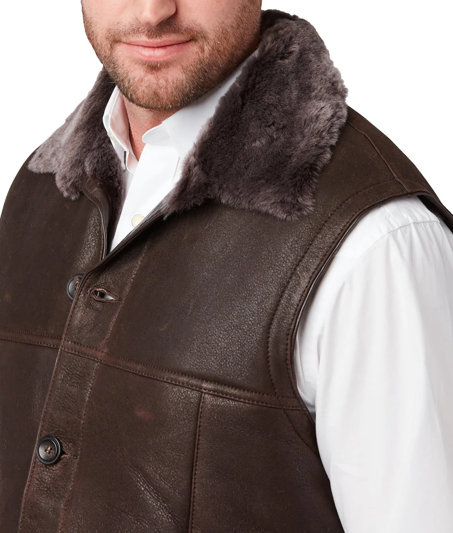 Lucchese Outerwear*Shearling Vest