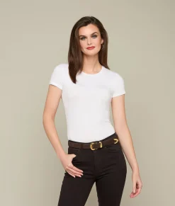 Women Lucchese Tops*Short Sleeve Soft Touch Tee