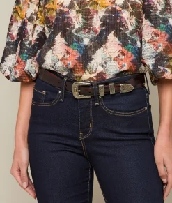 Women Lucchese Belts|Belts & Belt Accessories*Smooth Goat Tapered