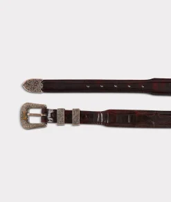 Women Lucchese Belts|Belts & Belt Accessories*Smooth Goat Tapered