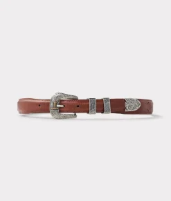 Women Lucchese Belts*Smooth Ranch Hand Tapered