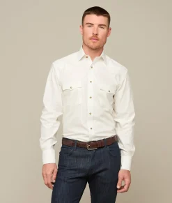 Lucchese Tops*Square Dobby Shirt