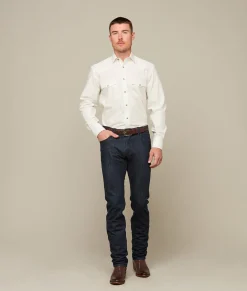 Lucchese Tops*Square Dobby Shirt