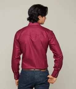 Lucchese Tops*Square Dobby Shirt