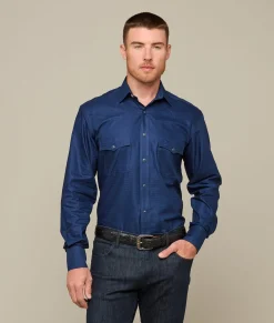 Lucchese Tops*Square Dobby Shirt