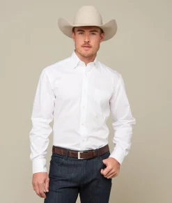 Lucchese Tops*Square Dobby Shirt