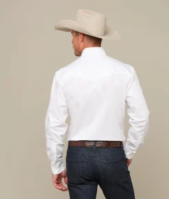Lucchese Tops*Square Dobby Shirt