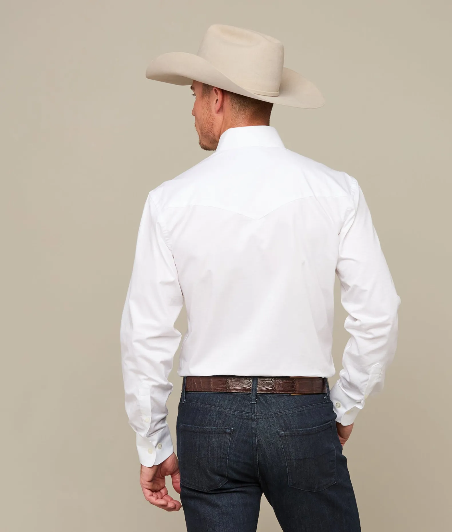 Lucchese Tops*Square Dobby Shirt