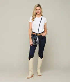 Women Lucchese Handbags*Stadium Shopper