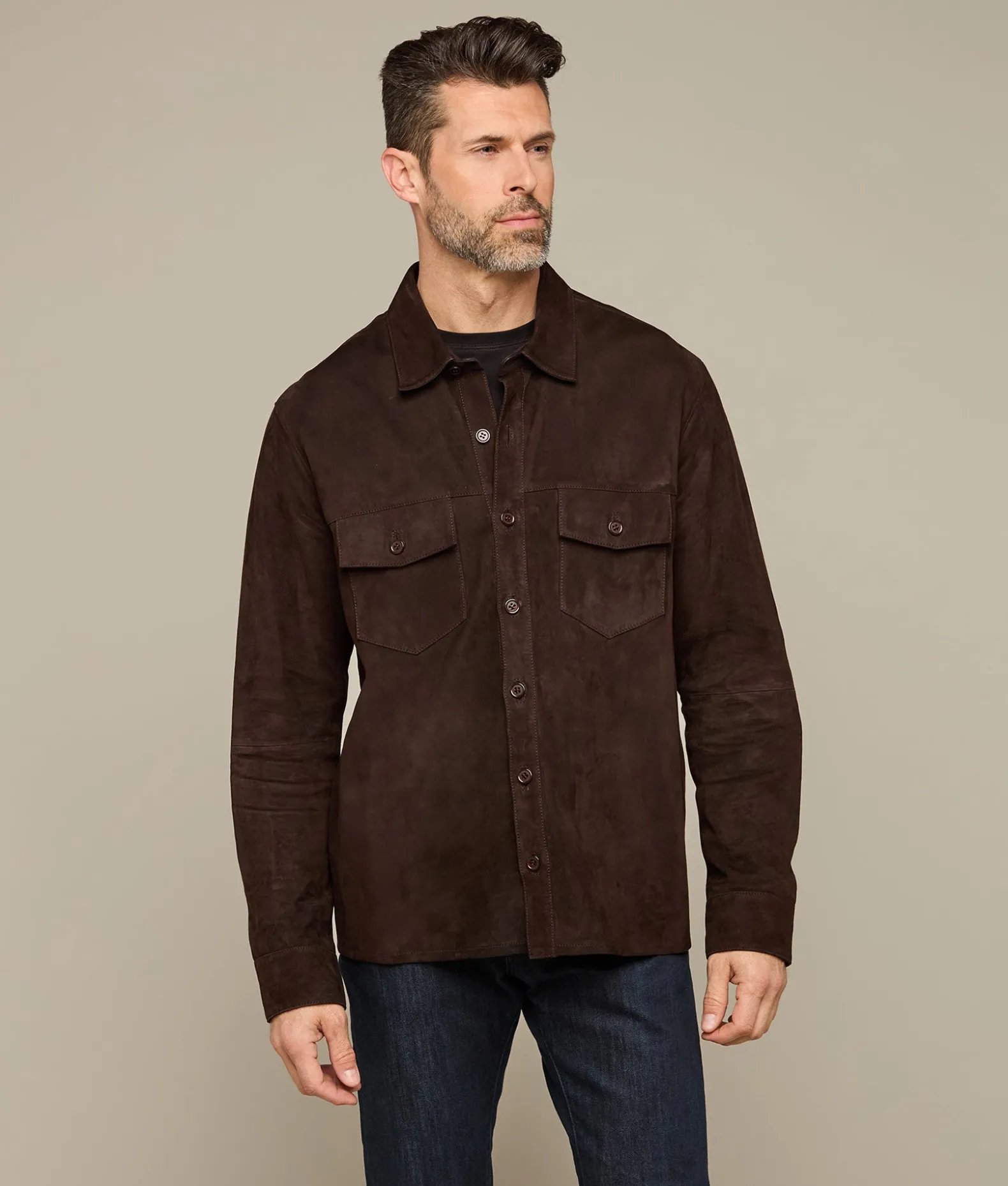 Lucchese Outerwear*Suede Shacket