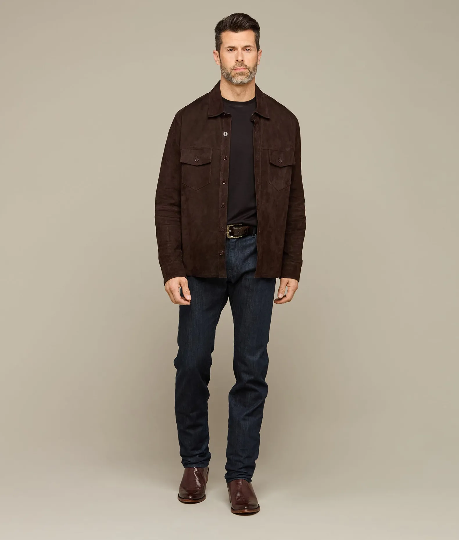 Lucchese Outerwear*Suede Shacket