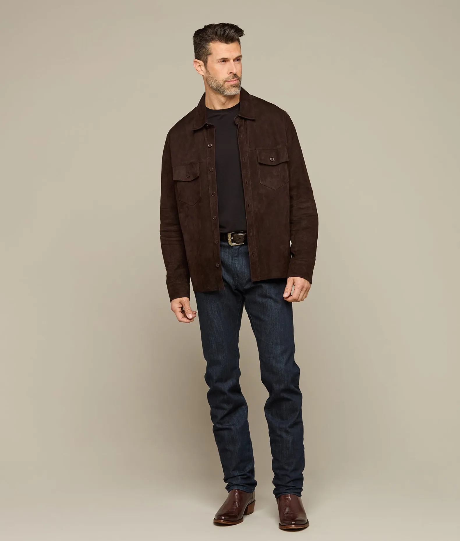 Lucchese Outerwear*Suede Shacket