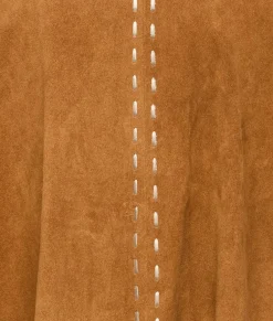 Women Lucchese Capes*Sueded Fringe Cape