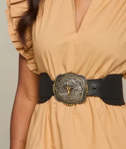 Women Lucchese Belts*Trophy Buckle Belt