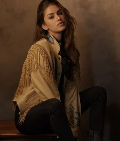 Women Lucchese Outerwear*Vintage Fringe Jacket