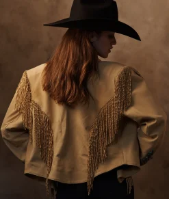 Women Lucchese Outerwear*Vintage Fringe Jacket