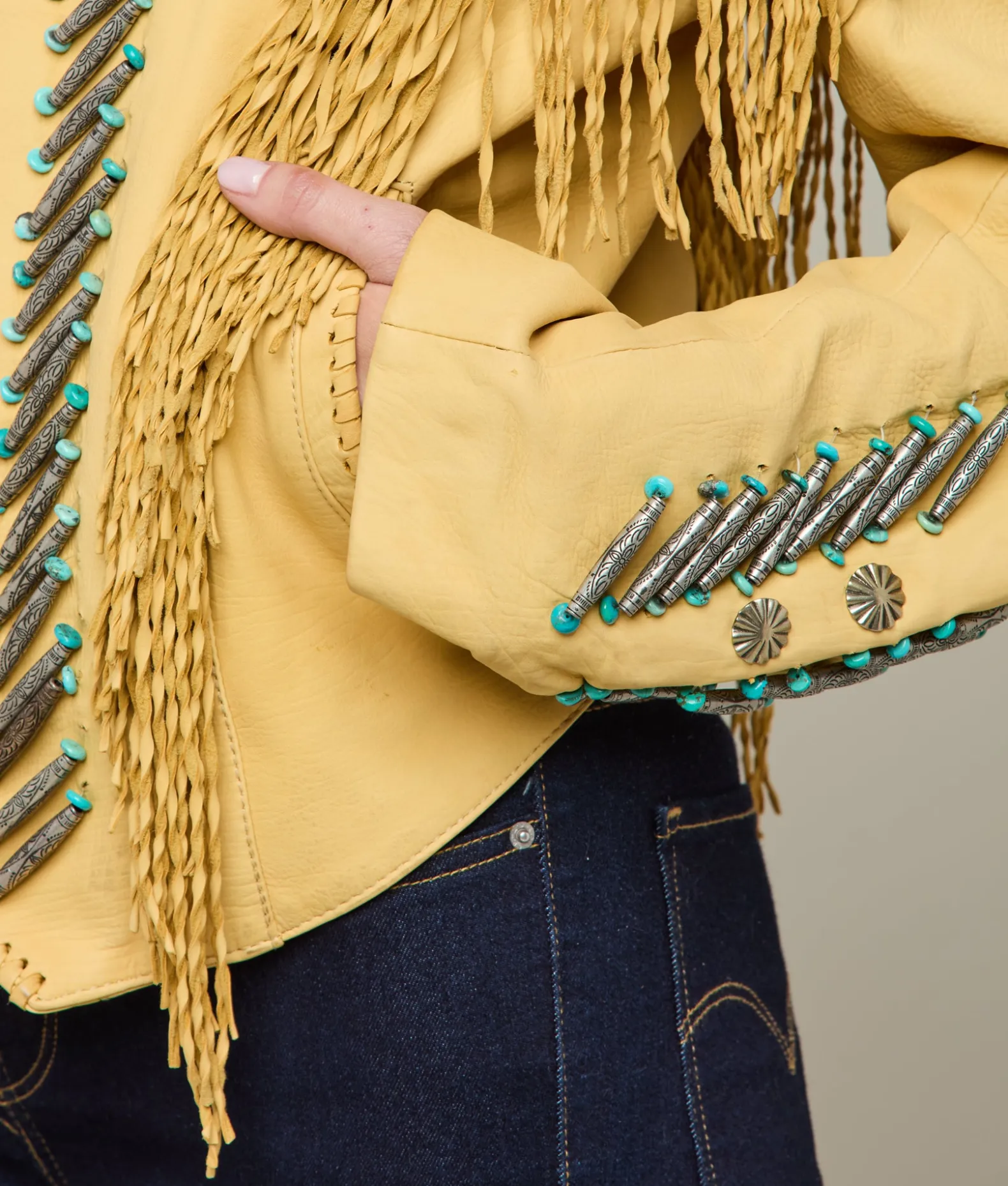Women Lucchese Outerwear*Vintage Fringe Jacket
