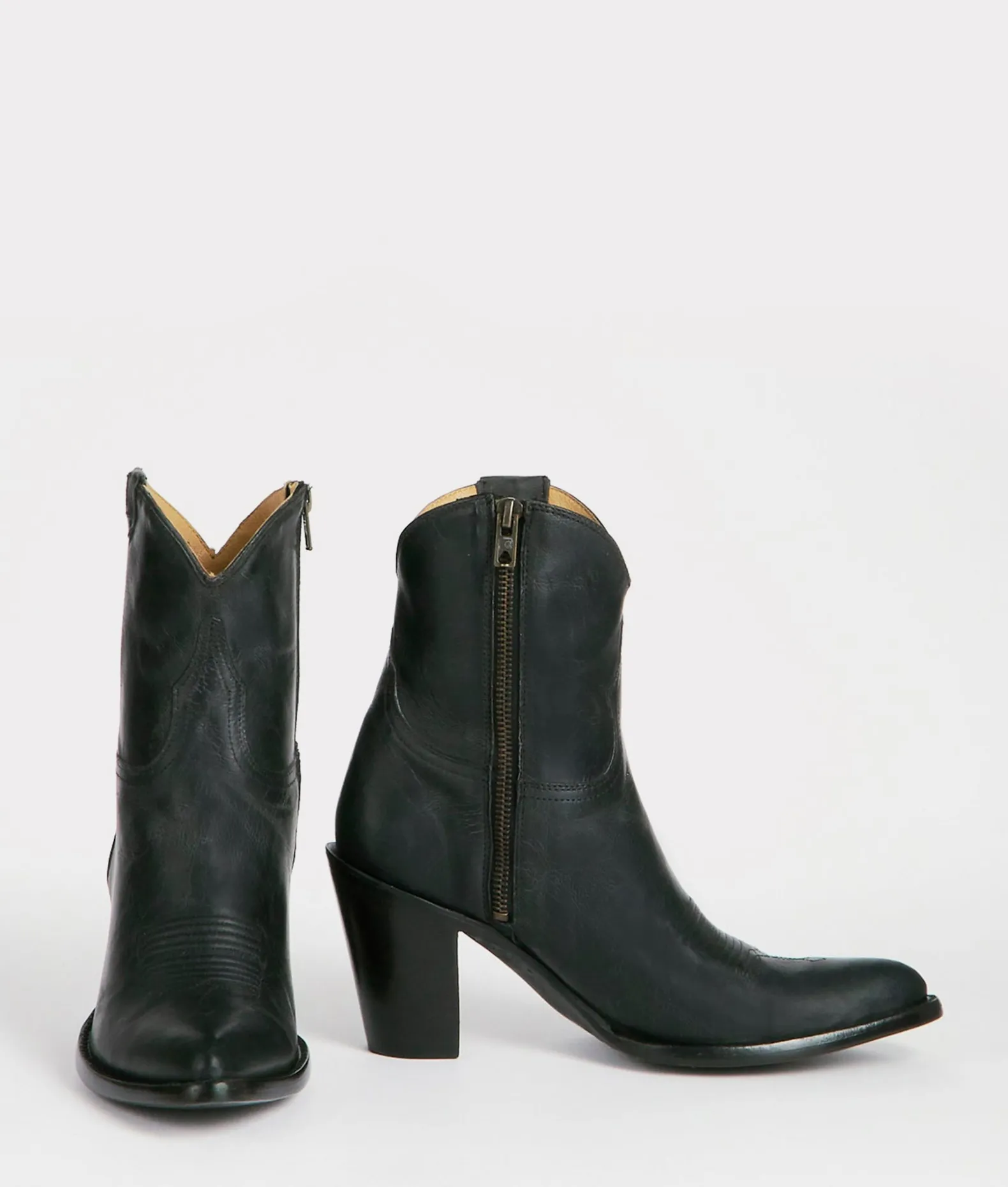 Women/BOY Lucchese Booties|Cowboy*Violet