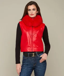 Women Lucchese Furs|Outerwear*Western Fox Vest