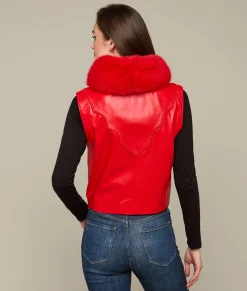 Women Lucchese Furs|Outerwear*Western Fox Vest